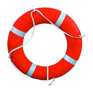 حلقه نجات همراه  با طناب و حلقه شب رنگ