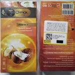 کاندوم کلیمکس Climax خاردار شیاردار 12عددی با اسانس نارگیل دارای مخزن ذخیره