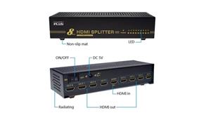 اسپلیتر HDMI هشت پورت کی نت پلاس مدل KPS648 KNETPLUS KPS648 HDMI Splitter 8Port
