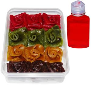 لواشک فانتزی گل رز - 500 گرم