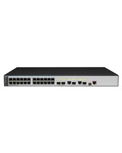 سوئیچ شبکه 24 گیگ PoE دو پورت 4 پورت SFP مدیریتی Huawei S5700-28TP-PWR-LI-AC S5700-28TP-PWR-LI-AC Layer 2 Gigabit PoE+ Enterprise Switch