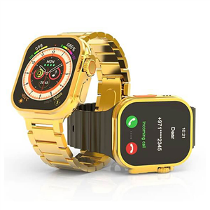 ساعت هوشمند هاینوتکو مدل G9 ULTRA MAX - طرح اپل واچ سری 8 اولترا - طراحی طلایی 