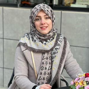 روسری نخی برند معروف سیا اسکارف فوق العاده با کیفیت و شیک طرح مارک  ایستادگی عالی اصلا لیز نیست جنسش عالیه دون دون نمیشه