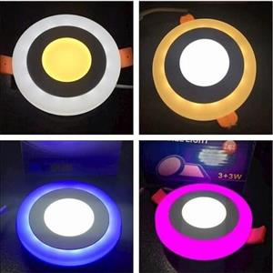 پنل LED دور رنگی بدون ضمانت ، رنگ زرد