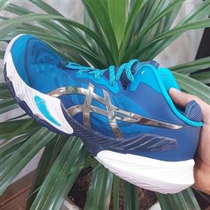 کتونی و کفش والیبال هندبال بسکتبال  اسیکس متارایز کوالیتی در حد اورجینال ویتنام Asics Metarise رنگ آبی  نایک آدیداس