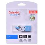 فلش مموری مدل Galexbit Wiper 32GB