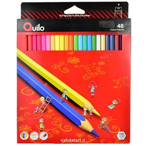 مداد رنگی 36 رنگ کوییلو کد 634005 Pencil Quilo 36 Color Pencil
