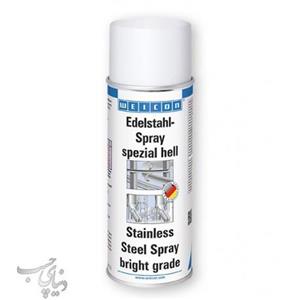 اسپری استیل ضد زنگ درجه روشن ویکن WEICON Stainless Steel Bright Grade Spray 