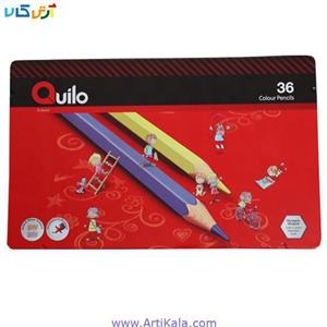 مداد رنگی 36 رنگ کوییلو Quilo 36 Colored Pencil