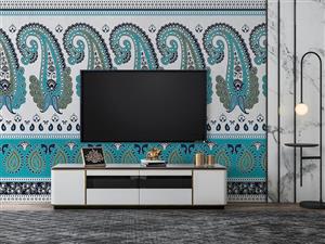 کاغذ دیواری طرح بته جقه W10172500