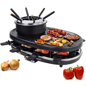 گریل راکلت پز فوندو ساز سینتروکس آلمان Syntrox Germany Raclette Grill Appenzell mit Fondue