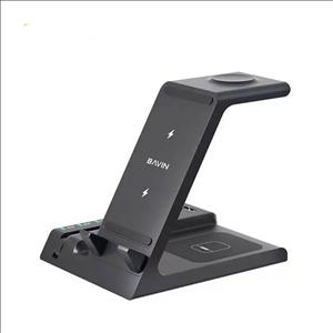 شارژر وایرلس 6کاره باوین مدل BAVIN PC056 FAST GHARGER 6IN1