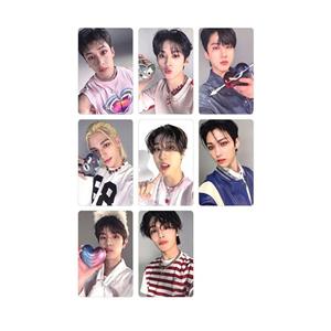 استیکر کارت مدل PH-472 طرح فتوکارت استری کیدز straykids بسته 8 عددی -