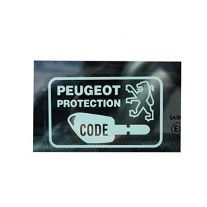 برچسب دزدگیر تکستون خودرو قطعه سازان کبیر مدل CHS-207-3077 مناسب برای پژو 207