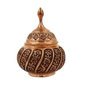 قندان قلم زنی 20 سانتی متر کد ham823 