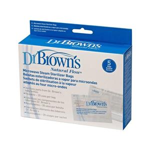 کیسه های استریلیزه کننده مایکروویو بخار Dr Brown’s