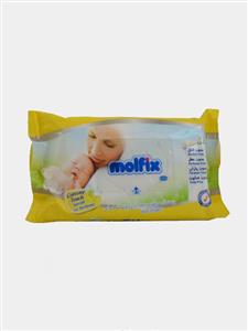 دستمال مرطوب  مولفیکس 20 عددی برای پوست حساس Molfix Sensitive Baby Wet Wipes 20pcs