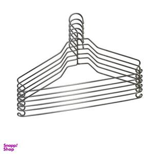 چوب لباسی الماس مدل قلاب دار کد YP-ES05 مجموعه 5 عددی