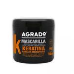 ماسک مو آگرادو مدل Keratin حجم 500 میلی لیتر بسته 4 عددی
