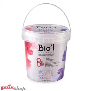 پودر دکلره بیول - آبی Biol Blue Bleaching Powder 500g