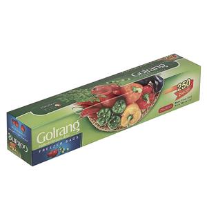 کیسه فریزر رولی گلرنگ 250 عددی Golrang Freezer Bags - Pack Of 250