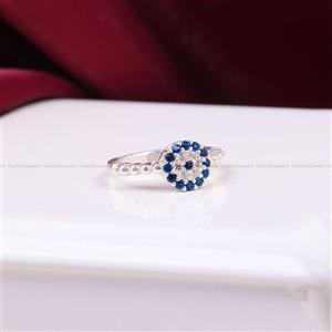 انگشتر نقره بچه گانه کد 11295
