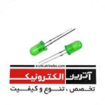 LED سبز معمولی 5mm-بسته 10 عددی