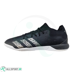 کفش فوتسال آدیداس پردیتور طرح اصلی Adidas Predator IC Black White 