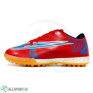 کفش چمن مصنوعی سایز کوچک نایک مرکوریال طرح اصلی Nike Mercurial Red Blue