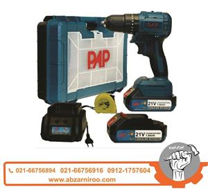 دریل شارژی چکشی 21 ولت پی ای پی مدل BID-2115