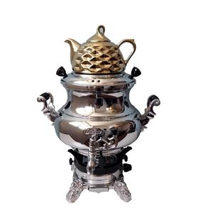 سماور گازی سبحان مدل مینیاتور سه کاره ظرفیت 6 لیتری