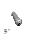 مبدل حرارتی پوسته و لوله تمام استیل هایپر استخر مدل HE40-18
