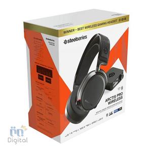 هدست بی سیم SteelSeries Arctis مدل Pro Wireless Gaming سفید White 