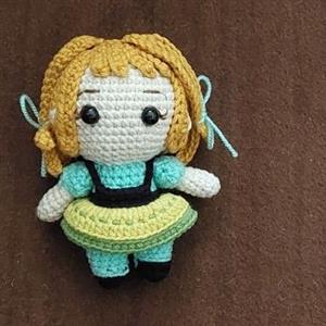 عروسک دستبافت آنا کوچولو