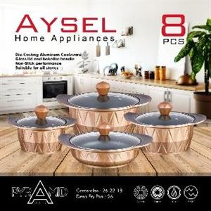 سرویس قابلمه 8 پارچه پرامیدا آیسل