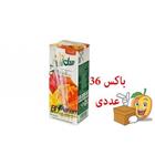 باکس 36 عددی آبمبوه پاکتی 200 میلی لیتر انبه سان استار