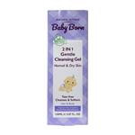 ژل شستشوی سر و بدن کودک 2 در 1 بیبی برن Gentle Cleansing Gel 2 in 1 BABY BORN