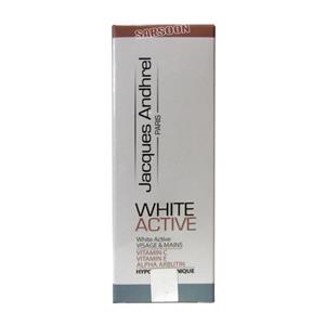 کرم ضد لک و روشن کننده ژاک آندرل پاریس مدل WHITE ACTIVE حجم 30 میلی لیتر