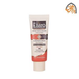 کرم ضد آفتاب رنگی الارو مدل Light Beige SPF30 حجم 40 میلی لیتر Ellaro Light Beige Sunscreen Cream SPF30 40ml