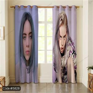 پرده پانچ طرح بیلی ایلیش Billie Eilish کد 5828 