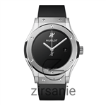 ساعت مچی مردانه هابلوت صفحه مهندسی Hublot Magic Matt Black Silver