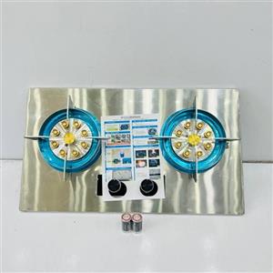 اجاق گاز استیل دو شعله توکار و روکار