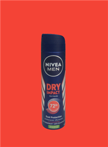 اسپری ضد تعریق مردانه نیوا دری ایمپکت 72 ساعته 150 میل NIVEA Men dry impact anti-perspirant spray 