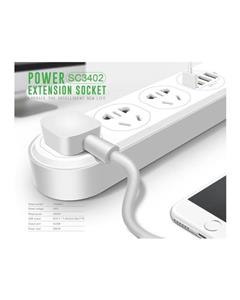 سه راهی برق و شارژر الدینیو LDNIO SC3402