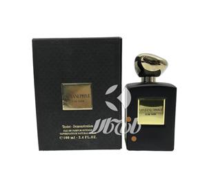 Giorgio Armani Prive Cuir Noir