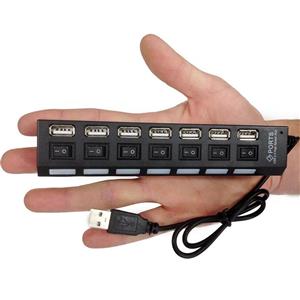 7Ports USB 2.0 HUB with ON OFF Switch