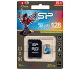 Silicon Power Color Elite UHS-I U1 75MBps microSDXC With Adapter - 128GB