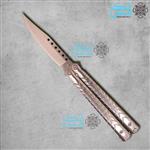 چاقوی پروانه ای استیل 001 butterfly knife