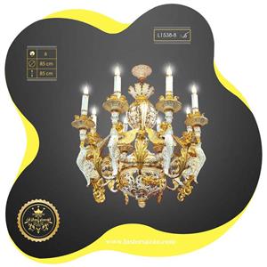 لوستر کلاسیک سلطنتی L1538-8 لوسترسازان