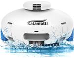 Kalamotti Cordless Robotic Pool Cleaner - Pool Vacuum for Above Ground Pools Powerful Suction Rechargeable Battery Lasts 140 Mins Built-in Water Sensor Technology for Pool Surface Up to 630 Sq.Ft - ارسال 10 الی 15 روز کاری